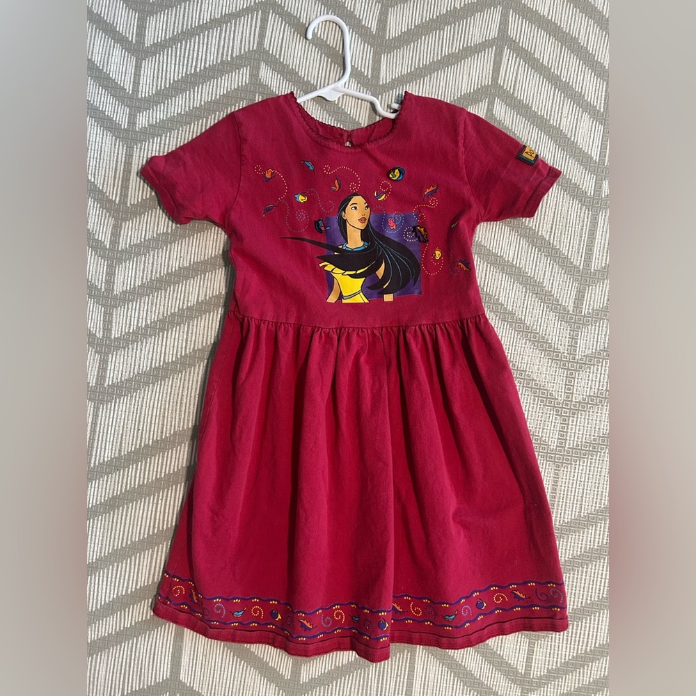 Vintage disney dress size 6/7 embroidered